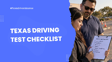 Texas Driving Test Checklist