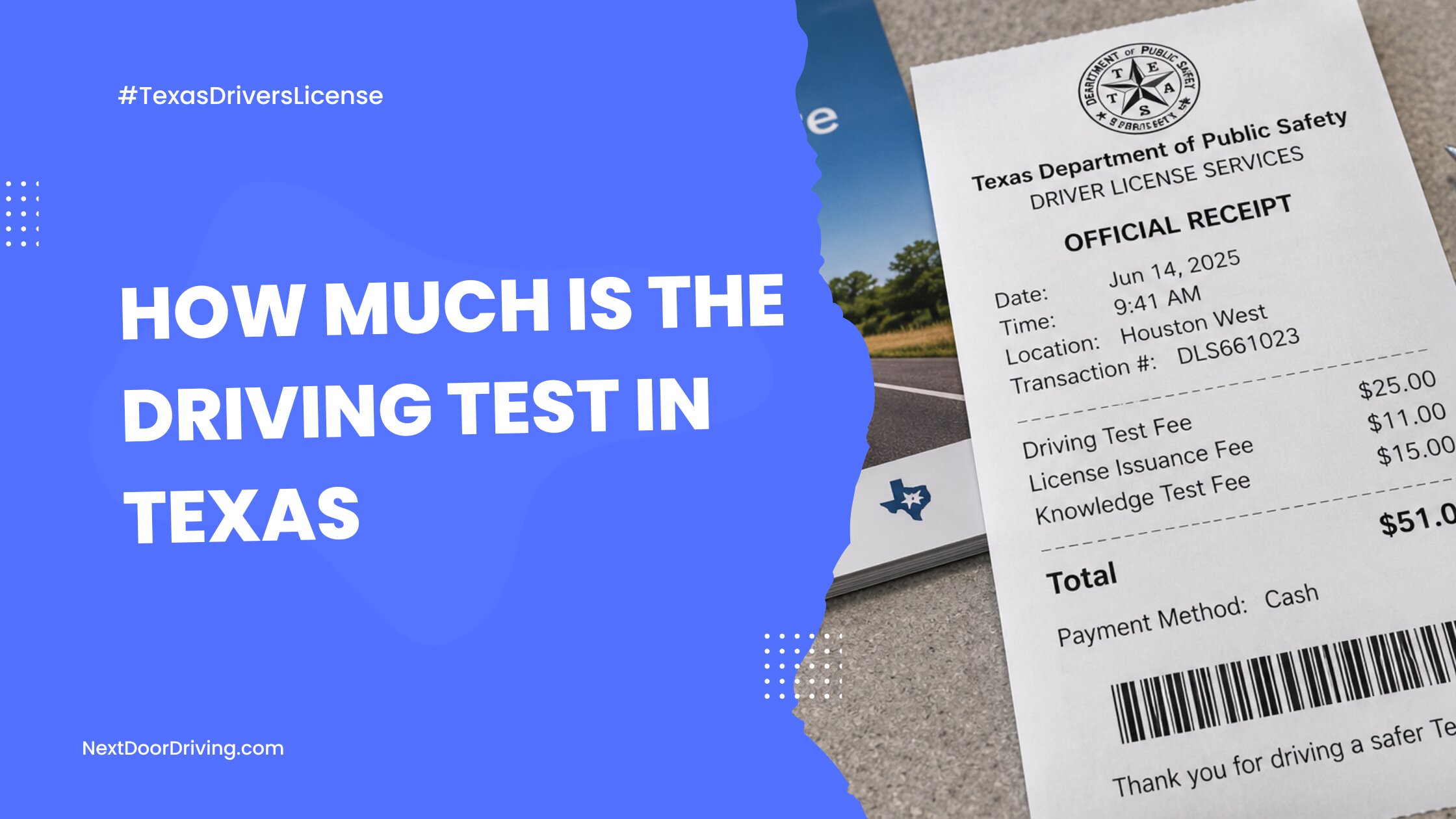 Texas Driving Test Pricing Guide 