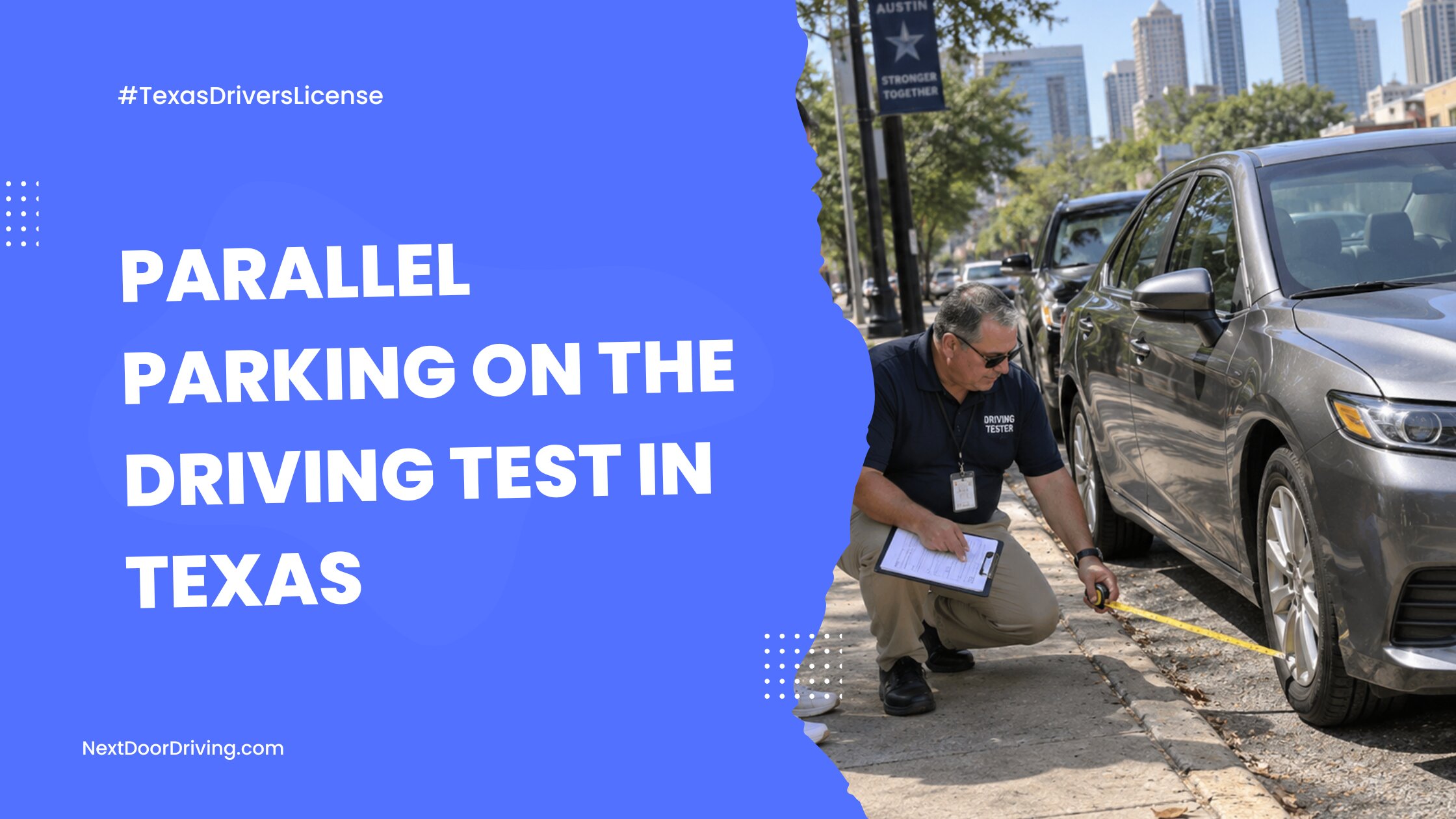 Texas Driving Test Parallel Parking 