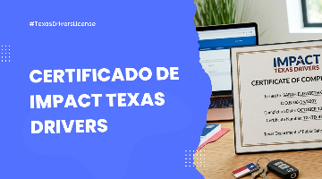 Certificado de Impact Texas Drivers