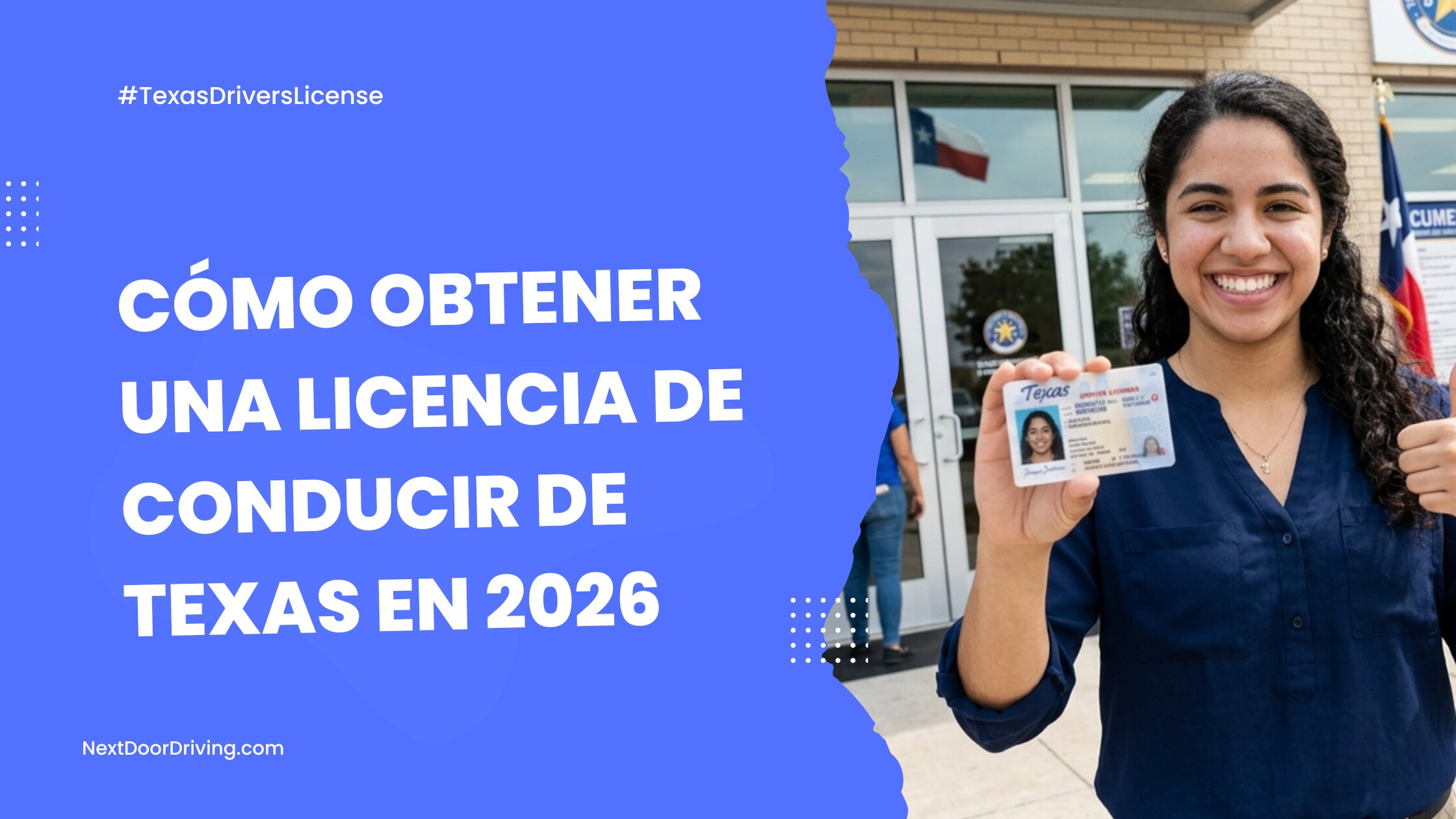 Cómo Obtener una Licencia de Conducir de Texas en 2026