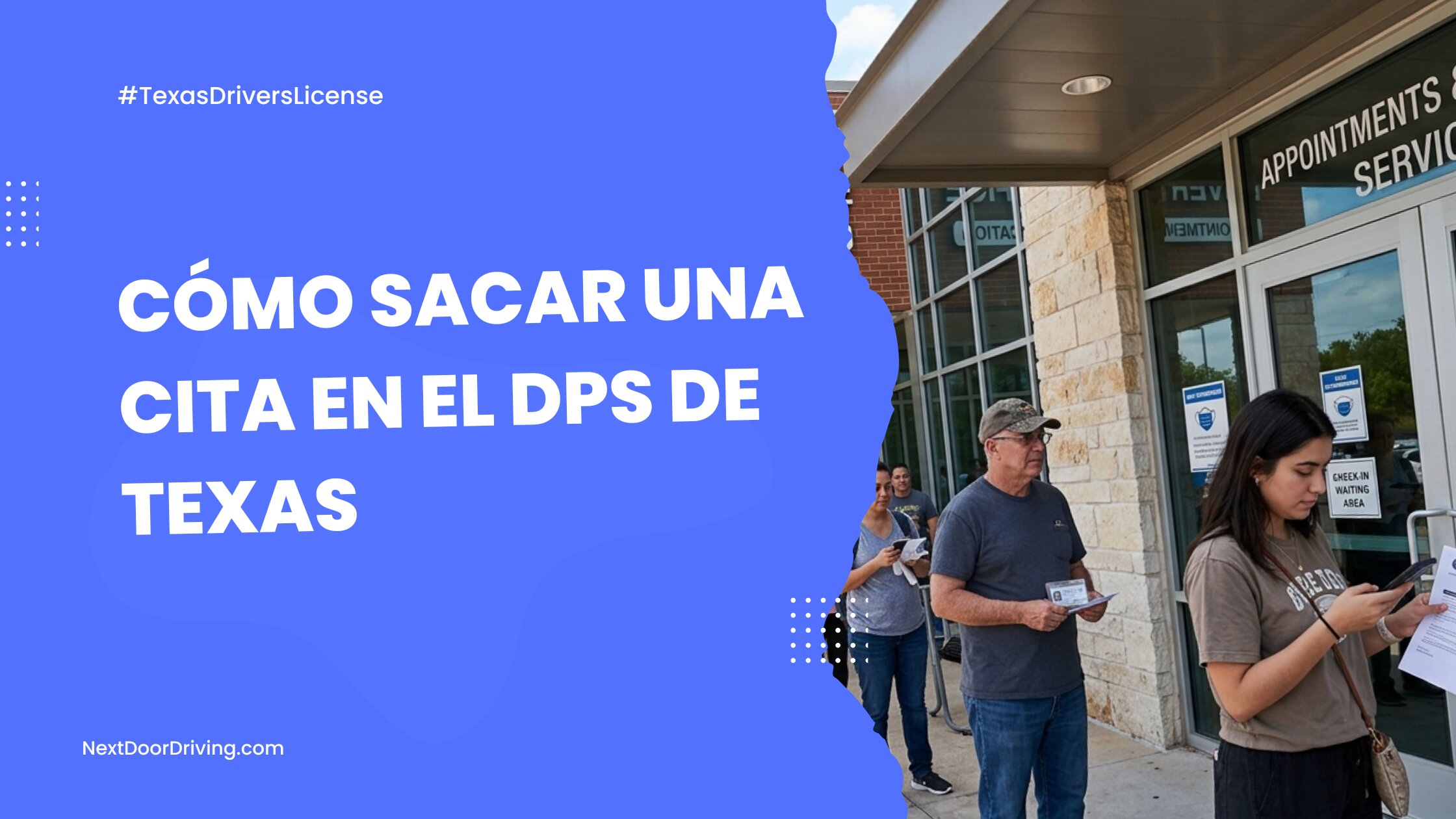 Cómo sacar una cita en el DPS de Texas