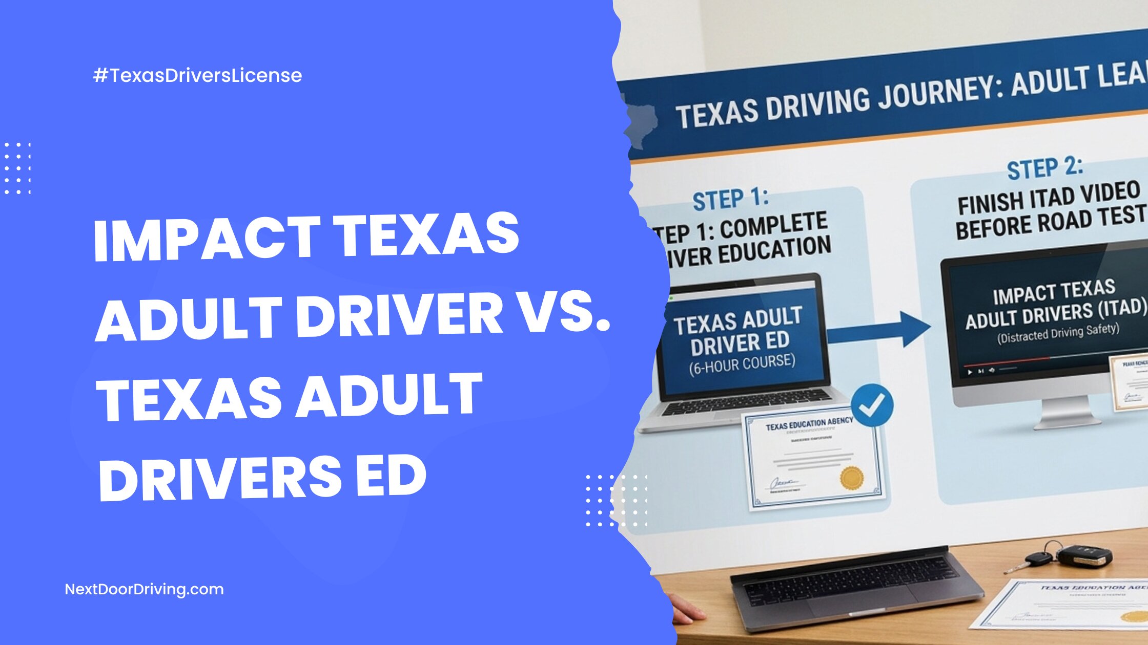 Impact Texas Adult Driver vs. Adult Drivers Ed