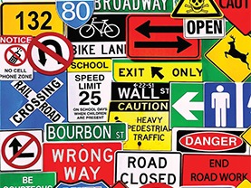 South Carolina Road Signs Test Simulator