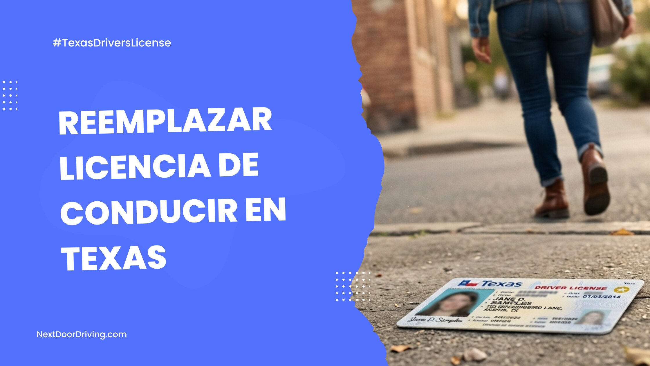 Reemplazar Licencia de Conducir Perdida en Texas