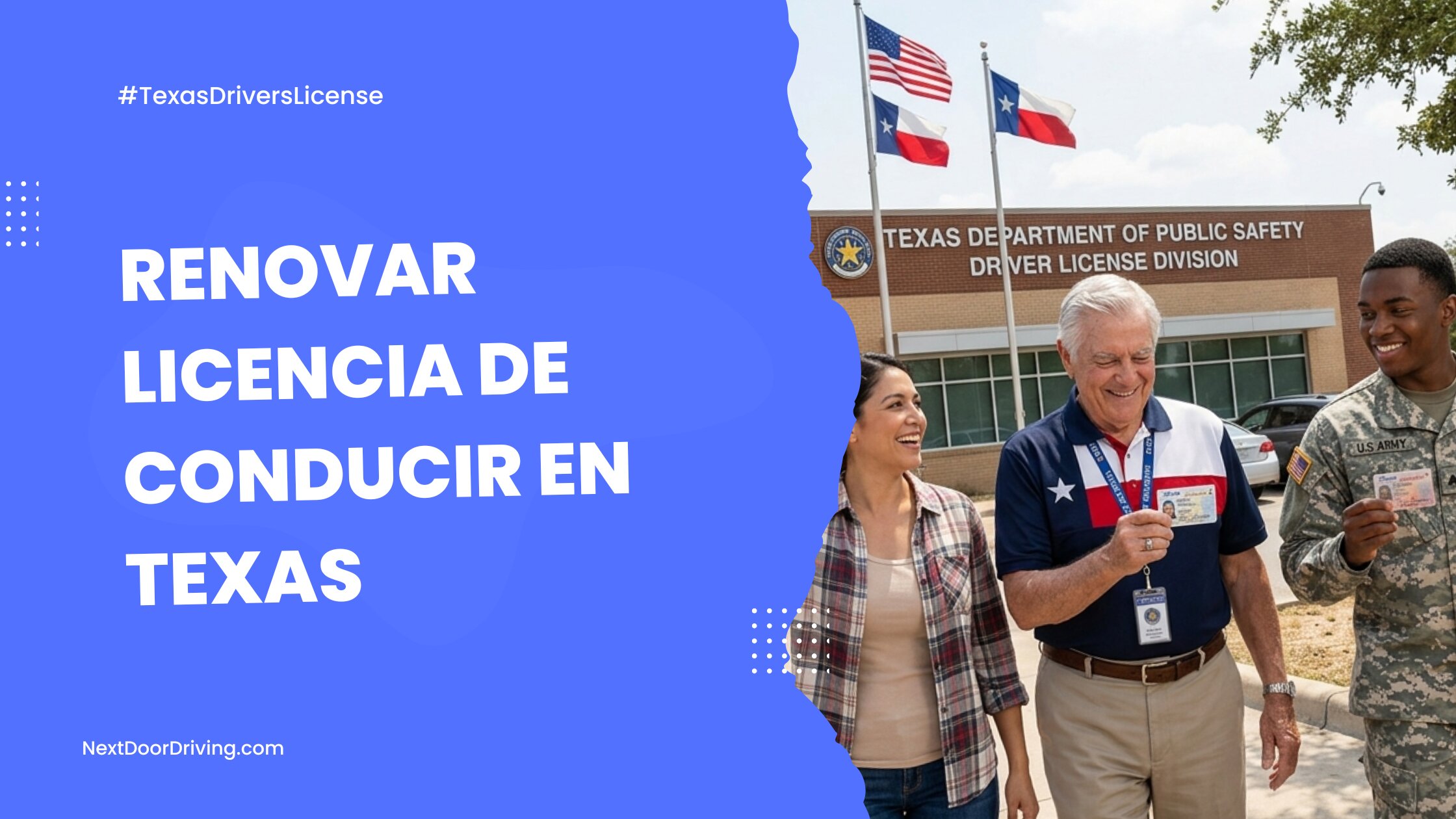 Renovar Licencia de Conducir en Texas