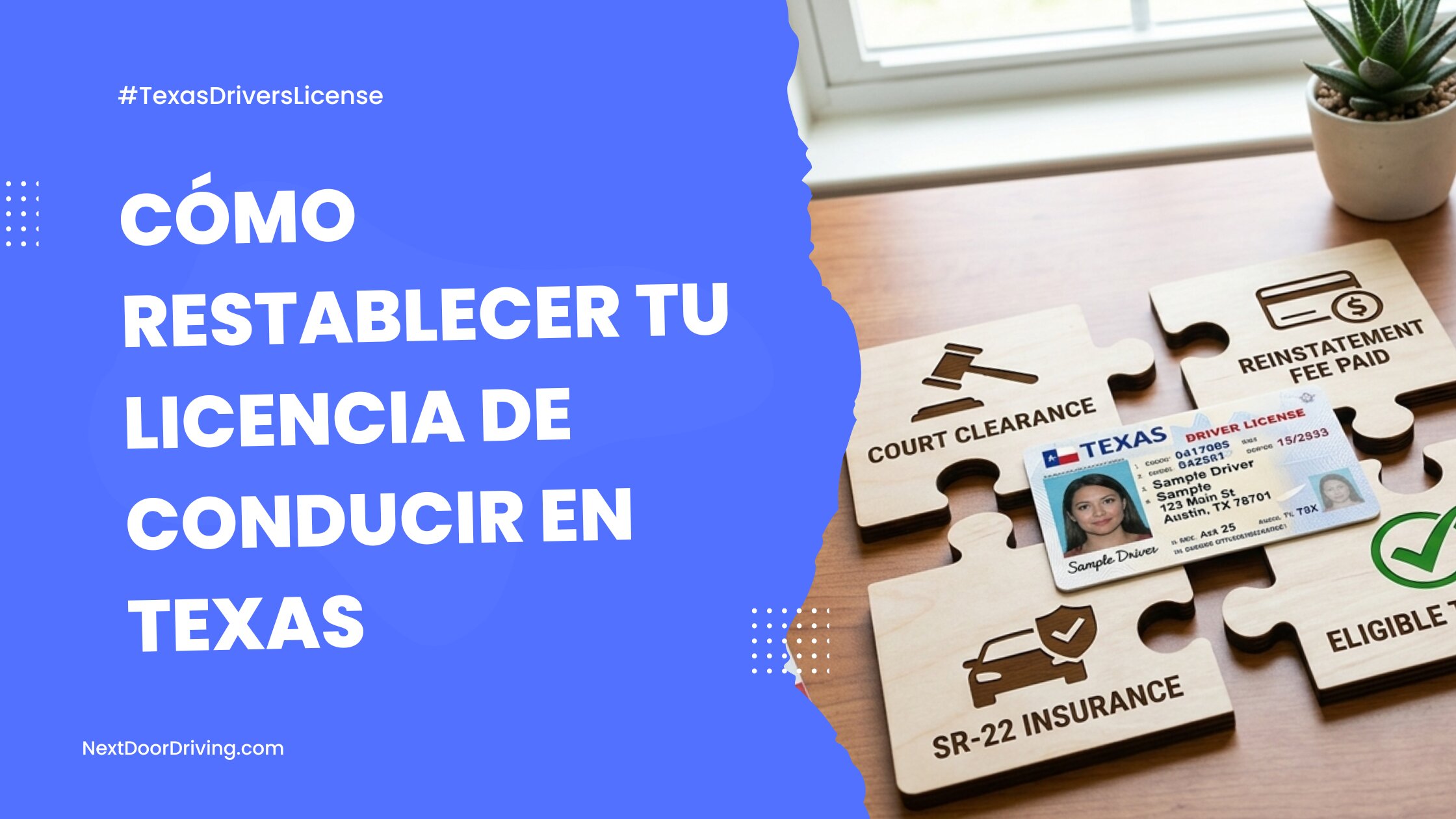 Licencia de Conducir Suspendida en Texas: Cómo Restablecerla
