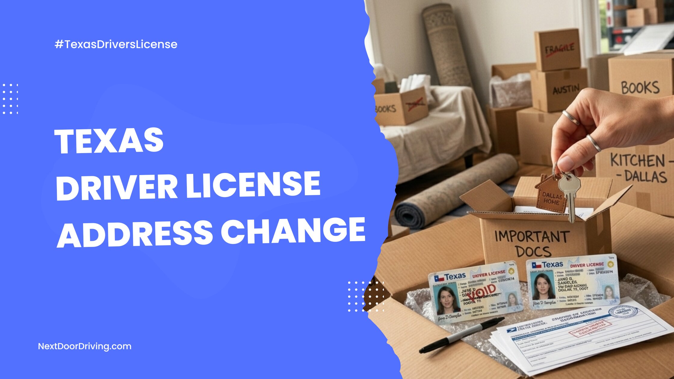 How to Change the Address on a Texas Driver License