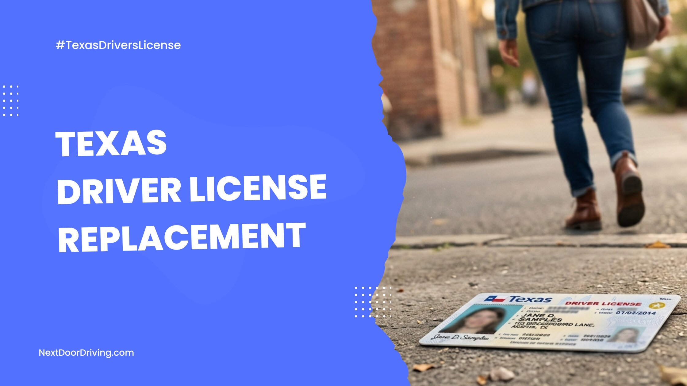 Replacing a Lost Driver's License in Texas: Online & In-Person