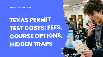 Texas Permit Test Cost: DPS Fees, Courses & Hidden Fees